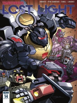 cover image of Transformers: Lost Light (2016), Issue 14